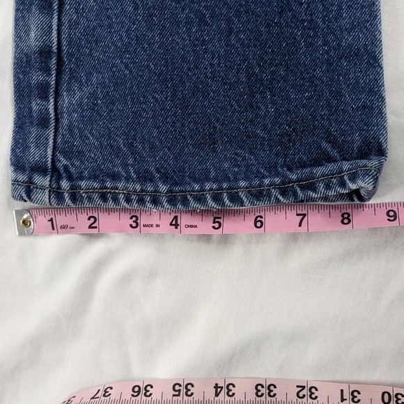 Y2K R4R Wide Leg Dark Wash Low Rise Flare Vintage Jeans - Picture 10 of 10